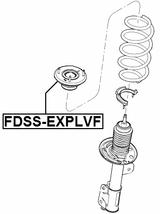 FDSS-EXPLVF - FRONT SHOCK ABSORBER MOUNTING