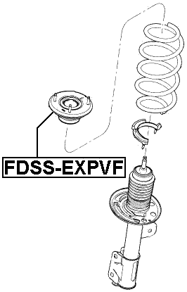 FDSS-EXPVF - FRONT SHOCK ABSORBER MOUNTING