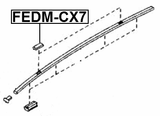 FEDM-CX7 - CAP DRIP MOULD