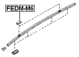 FEDM-M6 - CAP DRIP MOULD