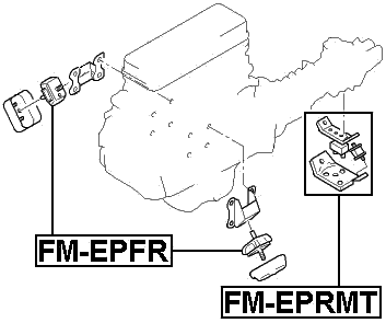 FM-EPFR - FRONT ENGINE MOUNT
