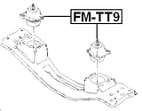 FM-TT9 - ENGINE MOUNT (HYDRO)