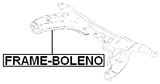 FRAME-BOLENO - FRAME FRONT SUSPENSION