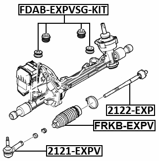 FRKB-EXPV - STEERING GEAR BOOT