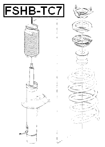 FSHB-TC7 - FRONT SHOCK ABSORBER BOOT