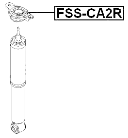 FSS-CA2R - REAR SHOCK ABSORBER MOUNTING