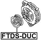 FTDS-DUC - ALTERNATOR PULLEY