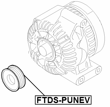 FTDS-PUNEV - ALTERNATOR PULLEY