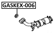 GASKEX-006 - EXHAUST PIPE SEAL