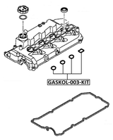 GASKOL-003-KIT - SEAL RING, SPARK PLUG TUBE KIT