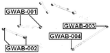 GWAB-002 - REAR TRAILING ROD BUSHING