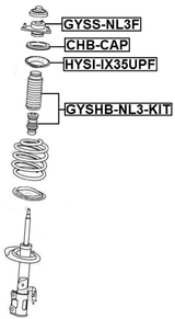 GYSS-NL3F - FRONT SHOCK ABSORBER MOUNTING