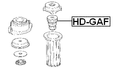 HD-GAF - FRONT SHOCK ABSORBER JOUNCE BUMPER
