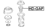 HD-GAF - FRONT SHOCK ABSORBER JOUNCE BUMPER