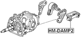 HM-DAMP2 - DAMPER REAR DIFFERENTIAL MOUNT