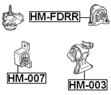 HM-FDRR - REAR ENGINE MOUNT