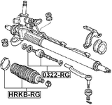 HRKB-RG - STEERING GEAR BOOT