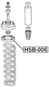 HSB-006 - SPRING UPPER SEAT