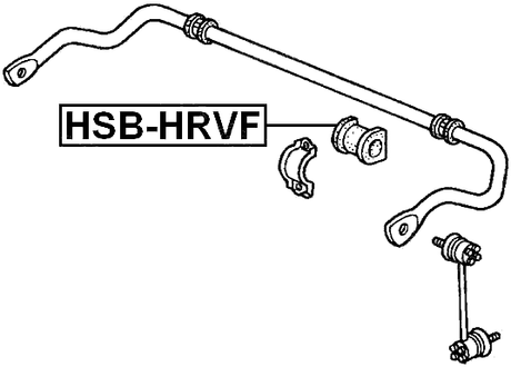 HSB-HRVF - FRONT STABILIZER BAR BUSH D26.5