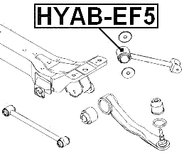 HYAB-EF5 - REAR ROD BUSHING