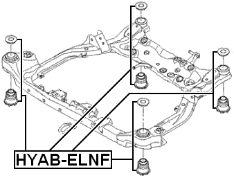HYAB-ELNF - SUBFRAME BUSHING