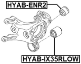 HYAB-IX35RLOW - REAR KNUCKLE LOWER BUSHING