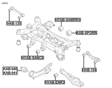 HYAB-SANRRH - DIFFERENTIAL MOUNT BUSHING