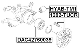 HYAB-TM1 - REAR KNUCKLE BUSHING