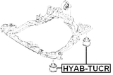 HYAB-TUCR - SUBFRAME BUSHING
