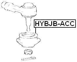 HYBJB-ACC - TIE ROD END BOOT 31.75X27.2X13.35