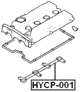HYCP-001 - SEAL RING, SPARK PLUG TUBE