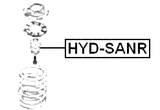 HYD-SANR - REAR SHOCK ABSORBER JOUNCE BUMPER