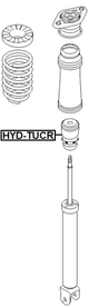 HYD-TUCR - REAR SHOCK ABSORBER JOUNCE BUMPER