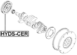 HYDS-CER - CRANKSHAFT PULLEY
