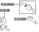 HYM-GE - FRONT ENGINE MOUNT (HYDRO)