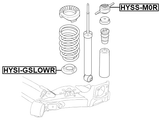 HYSI-GSLOWR - REAR SPRING LOWER SEAT