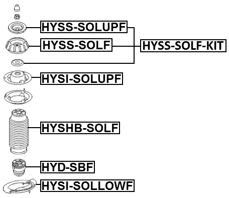 HYSI-SOLUPF - SPRING UPPER SEAT