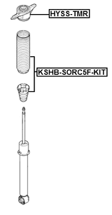 HYSS-TMR - REAR SHOCK ABSORBER MOUNTING