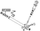 HYT-SG02 - STEERING RACK BUSHING