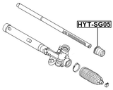 HYT-SG05 - STEERING GEAR REPAIR KIT