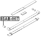 ISAB-007 - LEAF SPRING BUSHING