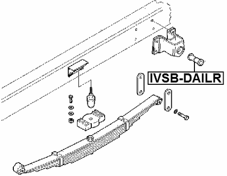 IVSB-DAILR - LEAF SPRING BUSHING