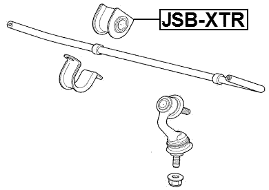 JSB-XTR - REAR STABILIZER BAR BUSH