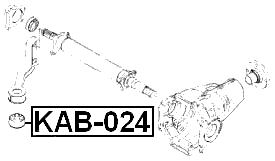 KAB-024 - DIFFERENTIAL MOUNT BUSHING