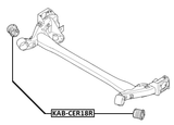 KAB-CER18R - REAR CROSSMEMBER BUSHING
