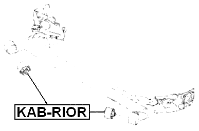 KAB-RIOR - REAR CROSSMEMBER BUSHING
