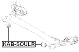 KAB-SOULR - REAR CROSSMEMBER BUSHING