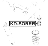 KD-SORRR - REAR SHOCK ABSORBER JOUNCE BUMPER