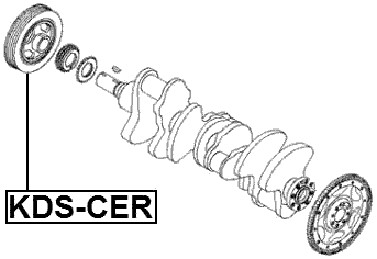 KDS-CER - CRANKSHAFT PULLEY