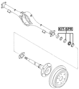 KIT-SPR - REPAIR KIT, ROLLER BEARING REAR AXLE SHAFT